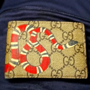 Gucci Cali King Snake Men's Wallet